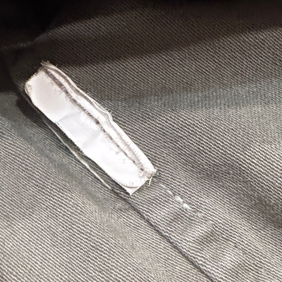 Insight Olive Green Utility Shirt Jacket  L / Women’s XL Camo Trim Patch Elbows - Picture 11 of 14